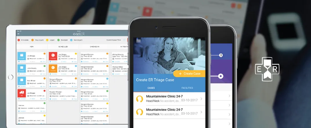 SmartER healthcare application for emergency rooms